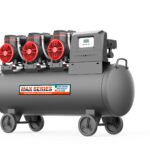 Oil-Free Triple Motor 100 L Compressor 1500Wx3 Kuwait