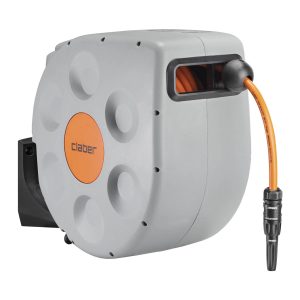 automatic italy water hose reel by claber