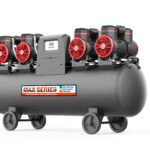 Oil-Free Quadruple ( 4 )  Motor 180 L Compressor 1650Wx4 Kuwait