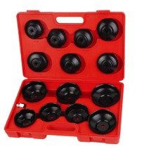 Big Red 15-piece oil filter cap wrench set in Kuwait