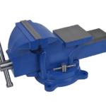 HUNTAR cast-iron bench vice with swivel base and anvil - Saif Al Arab Kuwait