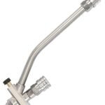 Stainless steel dual foam cannon adaptor for pressure washers - Saif Al Arab Kuwait