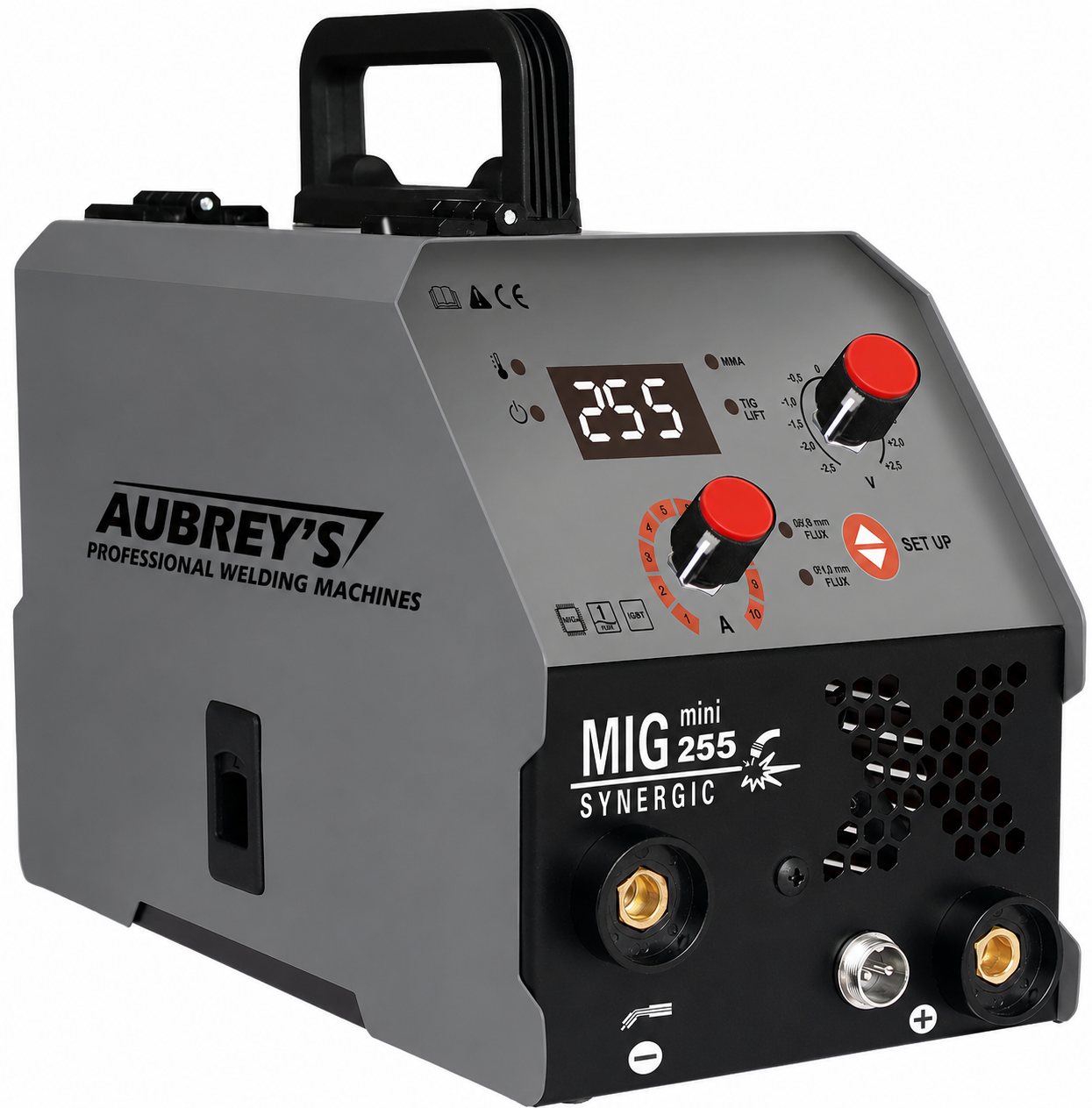 aubreys mig welding saif al arab Aubrey's MIG Welding Machine 255A - No Gas Flux Cored - الصورة 1