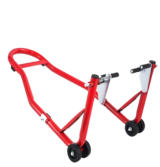 bike stand front wheel saif al arab Motorcycle Front Paddock Stand - Image 1