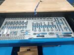 Tool Trolley with Tools, Cabinet and Pegboard - Image 2